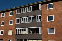 Bifold Windows in Flats