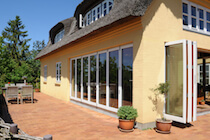 White Lacuna Bifold Doors