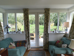 Rationel Bay Window with French Doors