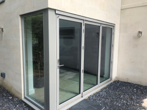 Bifold Door with Alu Clad Corner Post