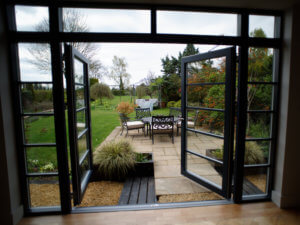 Double Doors Opening to Garden 