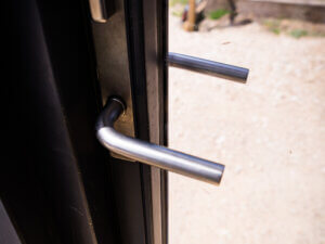 Lacuna Internal Bi fold door handle with internal thumb turn locking