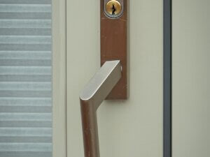 Rationel Terrace Door Handles with Keylock