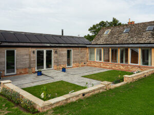 STM Tinium tilt turn windows and doors installed into cotswold home