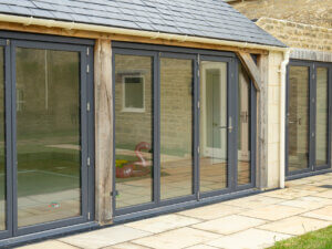 RAL 7015 Slate Grey Lacuna Bifold Door 01