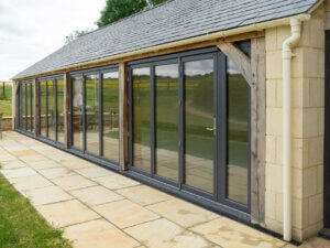 RAL 7015 Slate Grey Lacuna Bifold Door 02