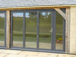 RAL 7015 Slate Grey Lacuna Bifold Door 03