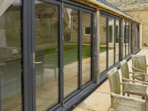 RAL 7015 Slate Grey Lacuna Bifold Door 06