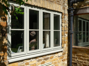 Sidehung and False Sash STM Tinium windows with glazing bars in a cotswold home 01