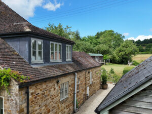 upgraded dormer windows in a cotswold home