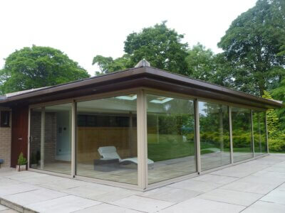 Sunflex SVG83 cornerless sliding door