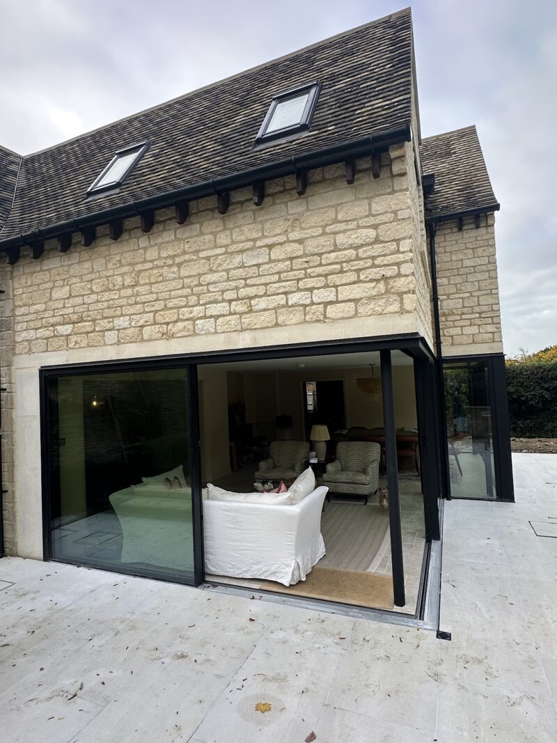 Sunflex SF60 cornerless sliding door
